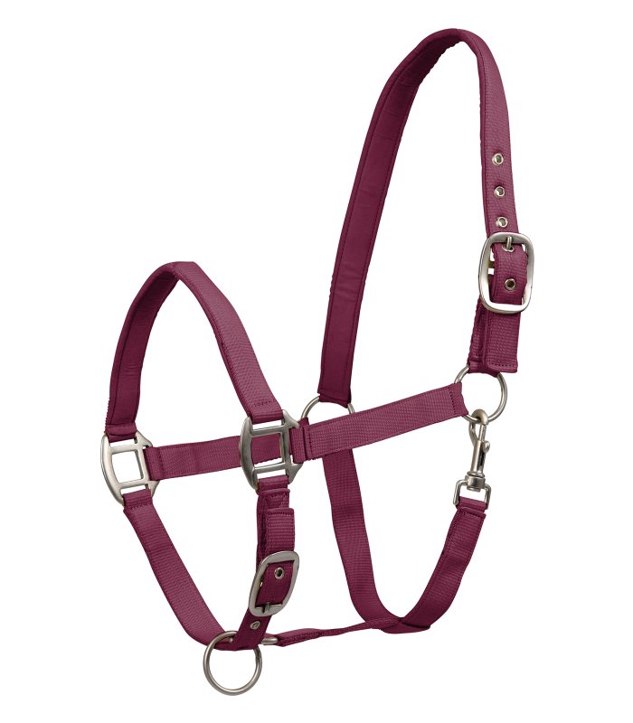 Waldhausen Halter Satin - Burgundyred - animondo.dk - 502547 - PON