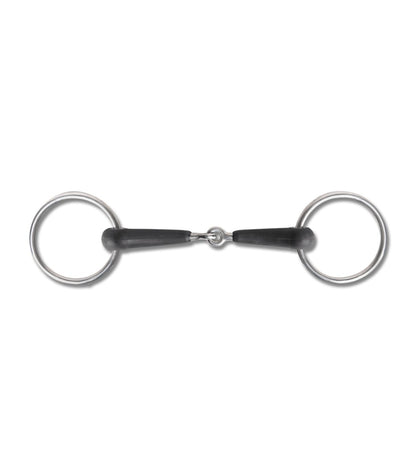 Waldhausen Rubber Snaffle Bit, R:6 cm, T: 1,5 cm - animondo.dk